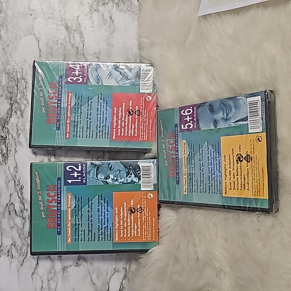 New sealed 3 PC CD-ROMs German homeschooling grades 1 to 6 all subjects - Picture 5 of 10